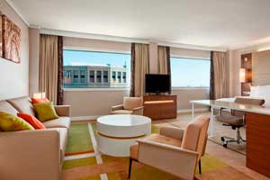 instalacion ventanas de cristal hilton barcelona